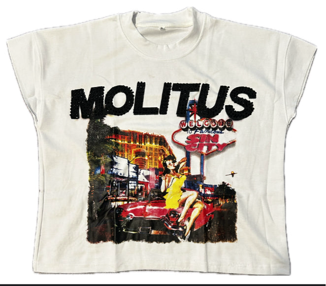 MOLITUS "SIN CITY" CUT TEE